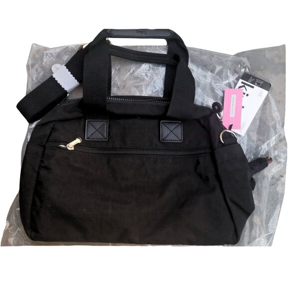 brand new Kipling vintage crossbody Defea Medium Handbag black - Picture 2 of 8